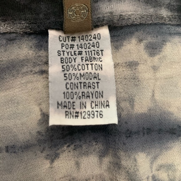 XCVI Hi Lo Tie Dye Boho Tunic Top - Picture 11 of 13